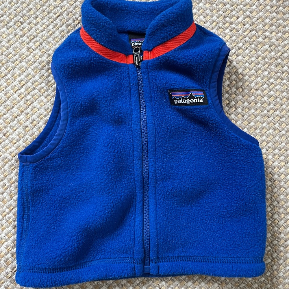 Infant Patagonia Fleece Vest